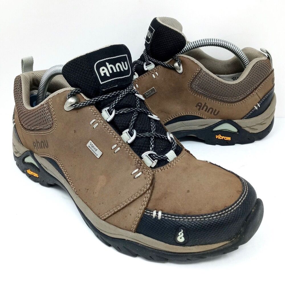 Ahnu Montara II Hiking Shoes Women's Size 8 Chocolate Chip Leather Boots